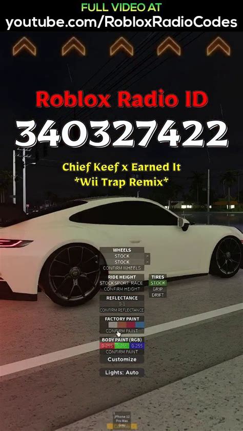 Chief Keef Songs - All Roblox IDs - Roblox music codes