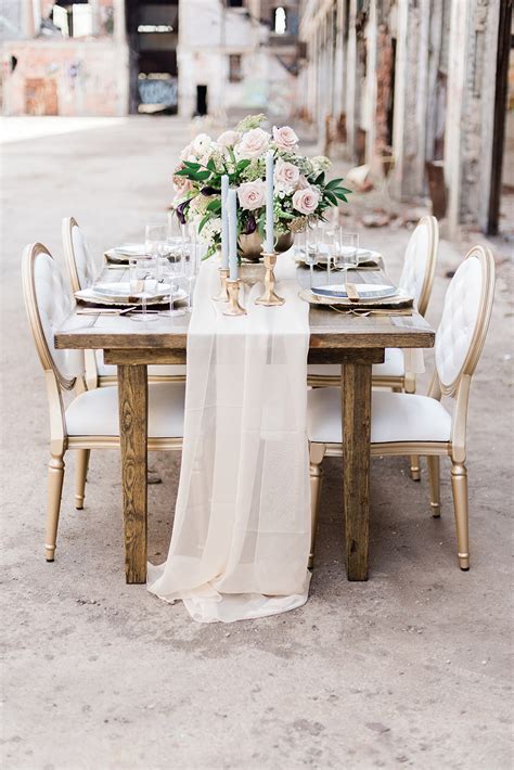 Chiffon Table Runner Rental