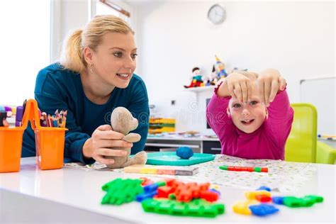 Child Playing in Occupational Therapy Setting
