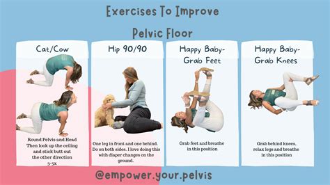 Child doing pelvic floor exercises