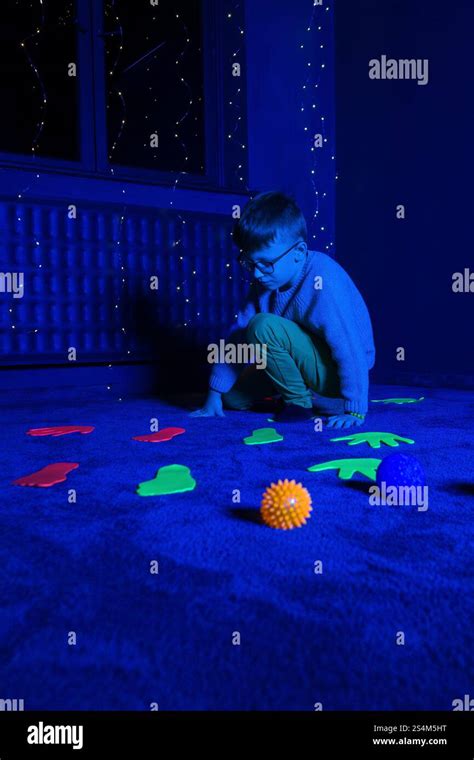 Child playing during therapy