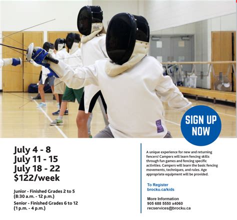 Beginner Fencing Camps AllAmerican Fencing Academy