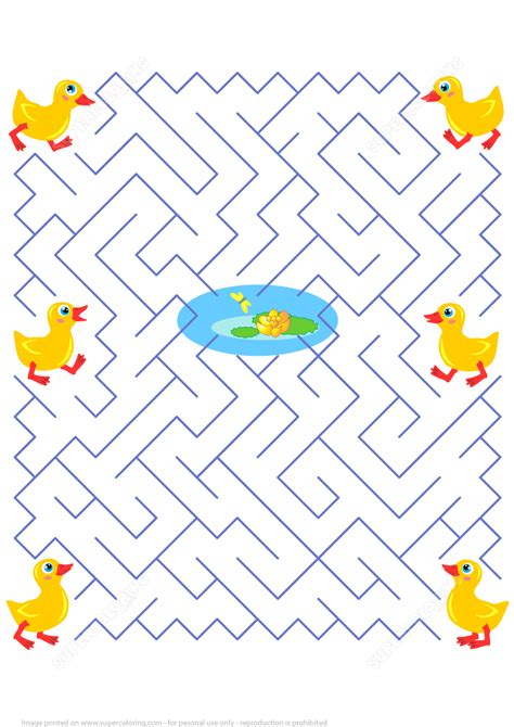 Children's Printable Puzzles