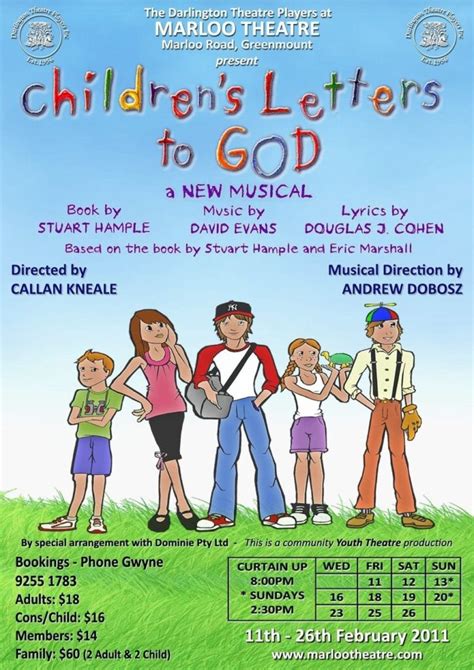 Children S Letters To God Musical