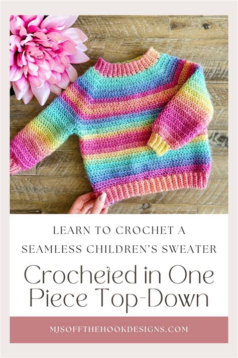 Childrens Crochet Sweater Patterns