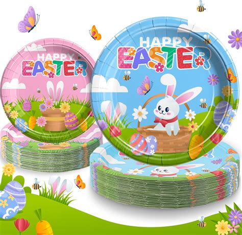 Childrens Easter Plates