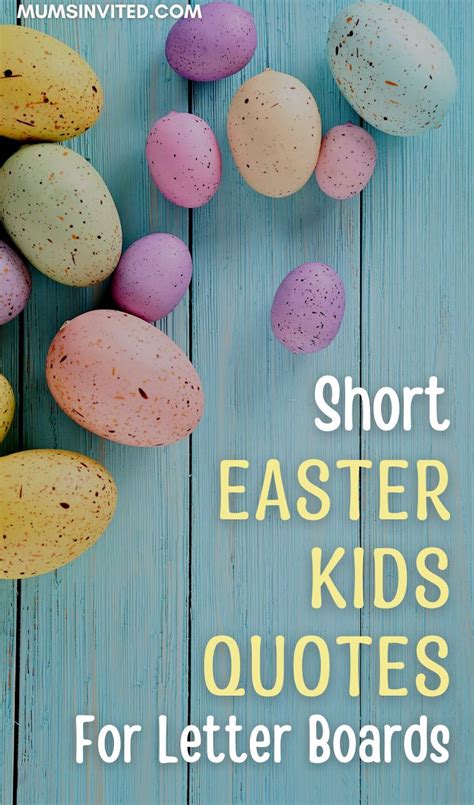 Childrens Easter Quotes