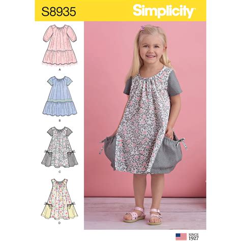Childrens Patterns Sewing Simplicity