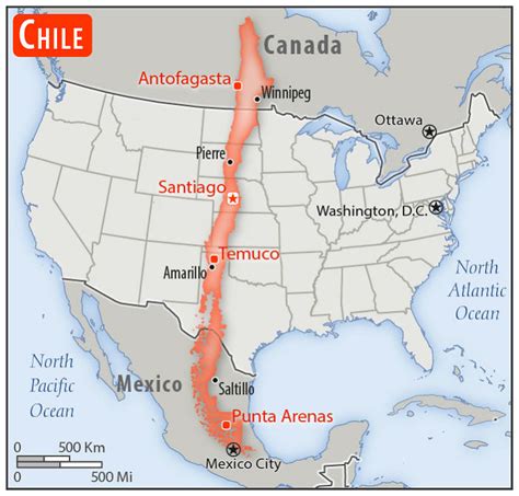 How long is Chile? Vivid Maps