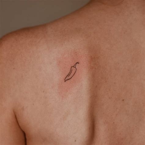 Chili Pepper Tattoo