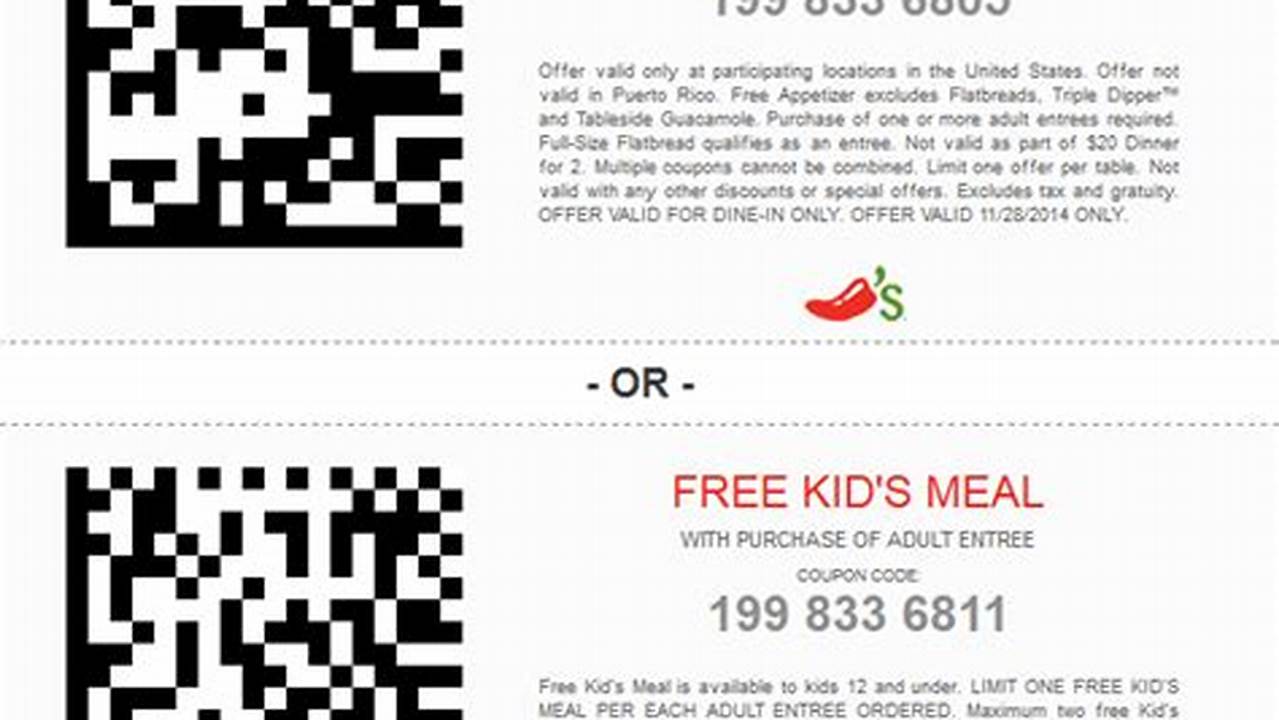 Chilis Promo Code 2024 Reddit