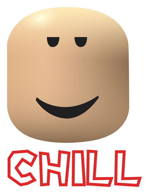 Chill Roblox Face - Image
