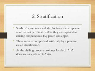 Chilling Out: The Stratification Process