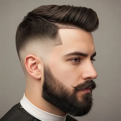Chin Strap Beard Fade