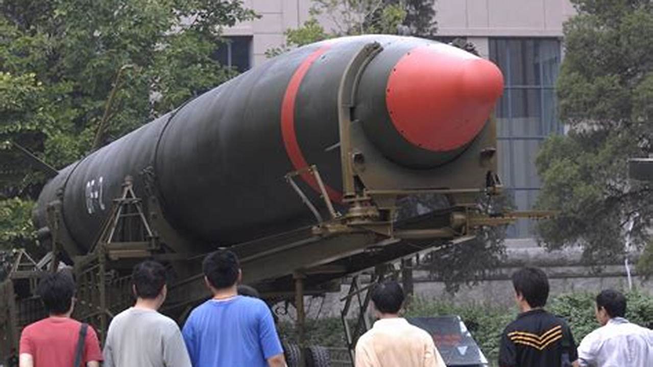 China Launches Missile 2024