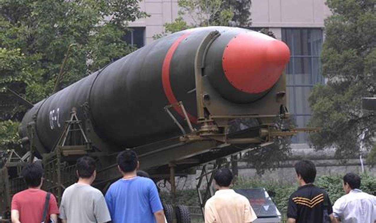 China Launches Missile 2024