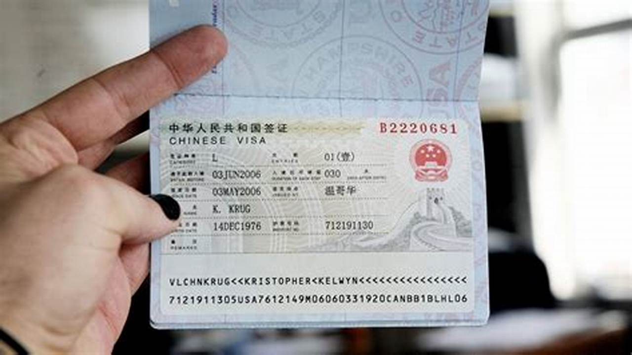 China Visa Processing Time 2024