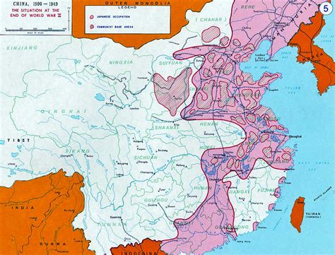 Hisatlas Mapa de China 1945