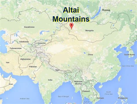 Map of study area. (A) Location of the Altai Mountains, China; (B) map