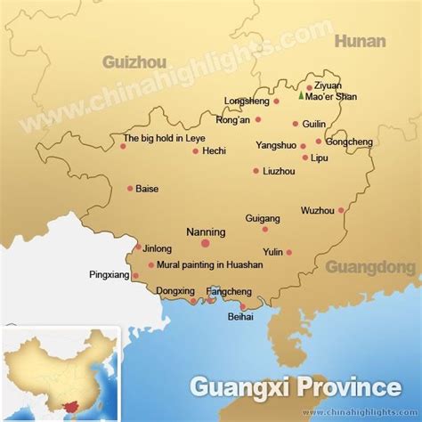 Guangxi Map