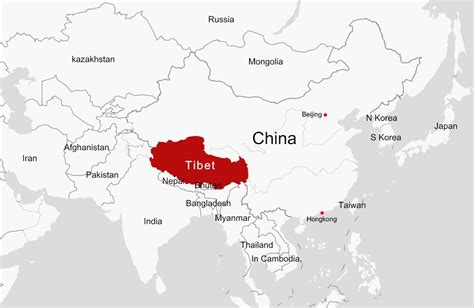 Largest Selection of Tibet Maps 2021/2022 Useful Tibet Travel Maps