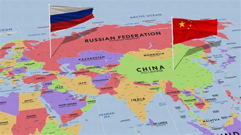 Map of study area in Russia and China with subnational federal
