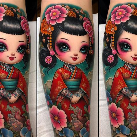 Chinese Doll Tattoo