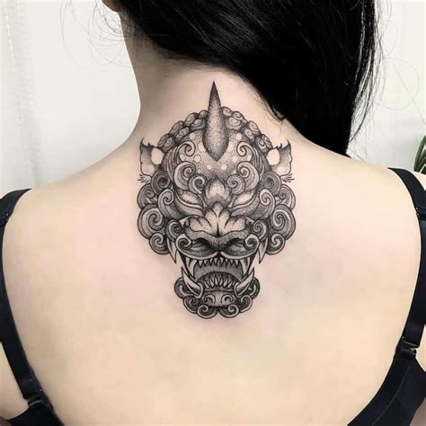 Chinese Guardian Tattoo