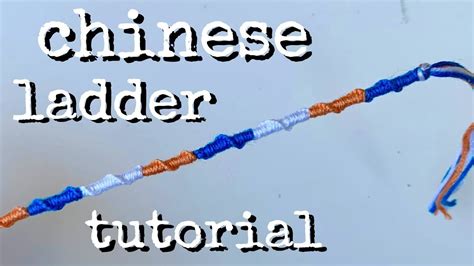 Chinese Ladder Braid Bracelet