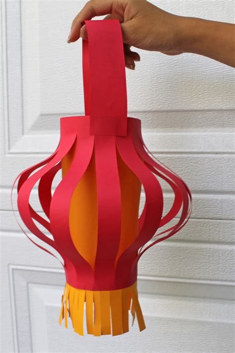 Chinese Lantern Craft Template