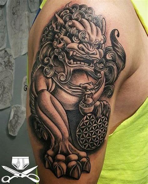 12+ Chinese Lion Tattoo Designs PetPress