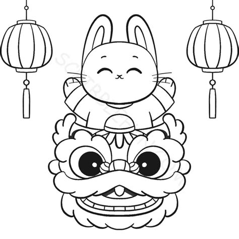 Chinese New Year 2023 Coloring Pages