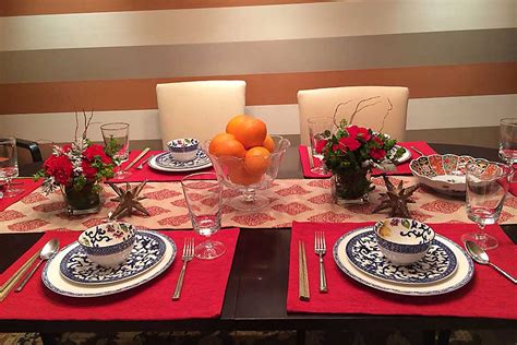 Chinese New Year Table Settings