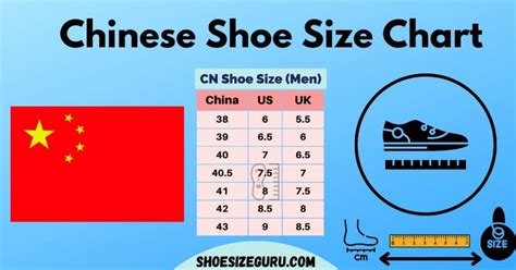 Chinese Shoe Size Conversion Chart