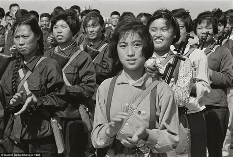 Chinese students in classroom during Mao era