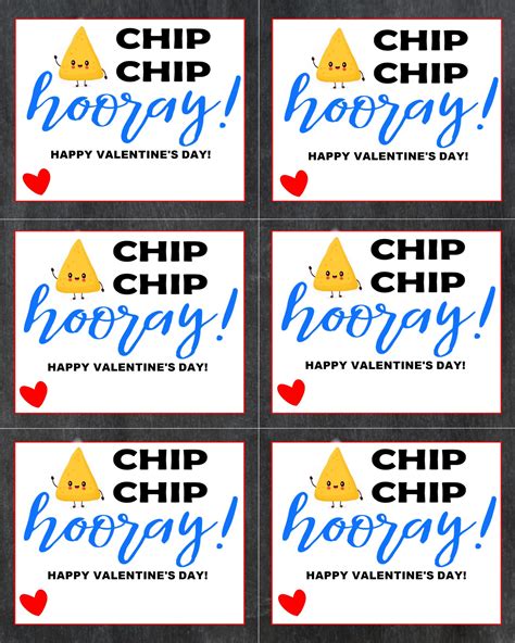 Chip Chip Hooray Free Printable