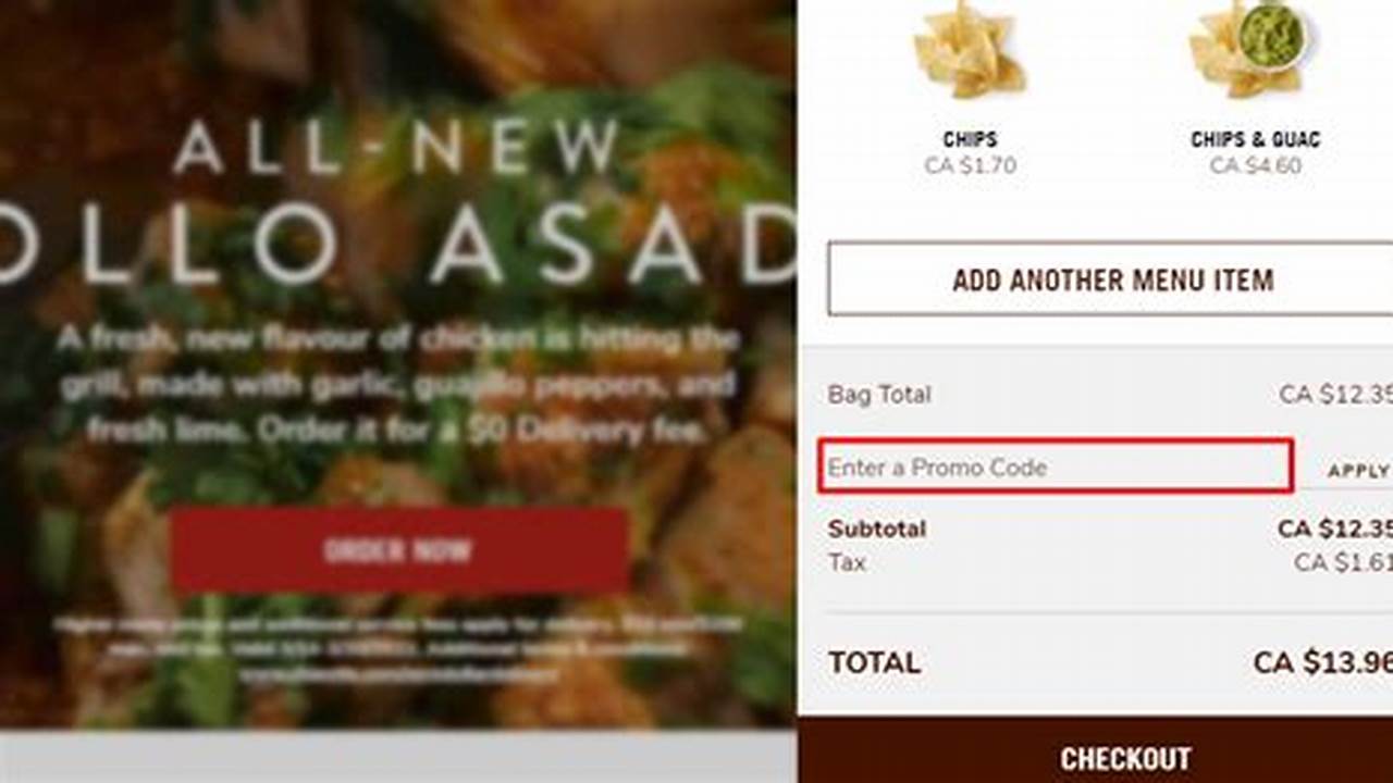 Chipotle Promo Code 2025 Retailmenot Discount Code