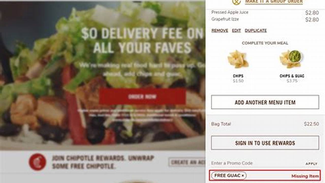 Chipotle Promo Code July 2025