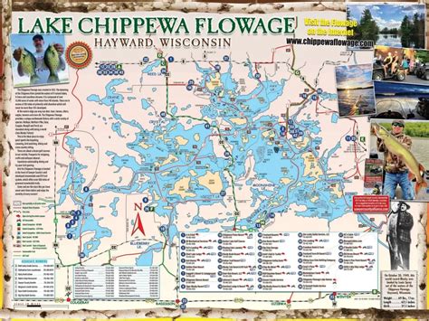 Chippewa Flowage Resort Map