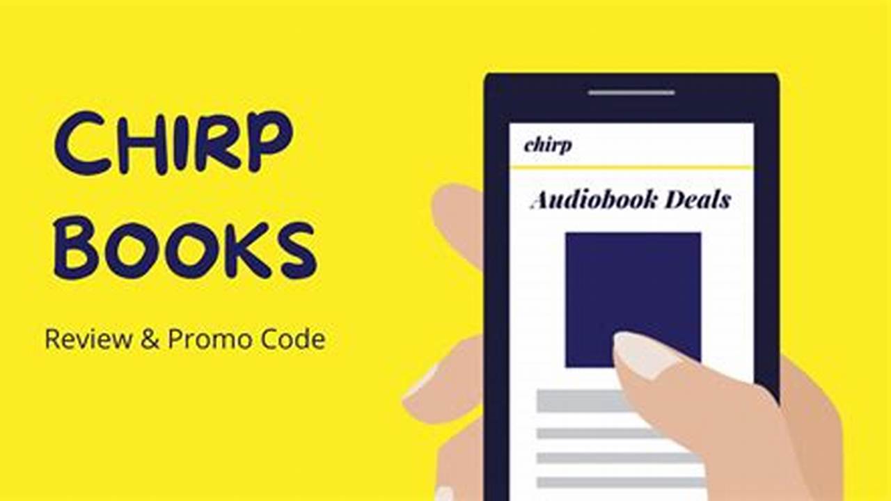 Chirp Books Promo Code 2024