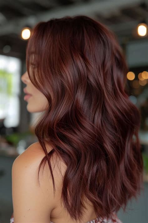 Chocolate Cherry Hair Color