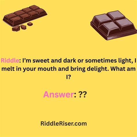 Chocolate Riddle Quiz