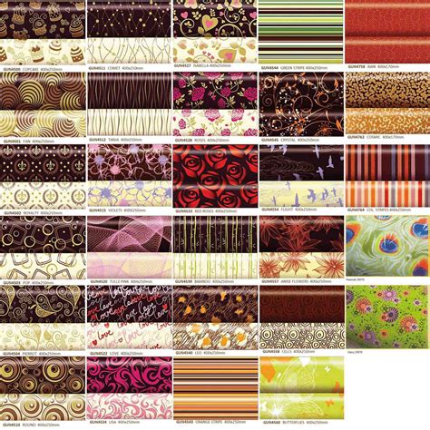 Chocolate Transfer Sheets