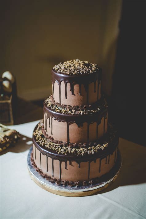 Indulge in Sweet Bliss with a Chocolate Wedding Cake – A Delicious Delight for Your Big Day!