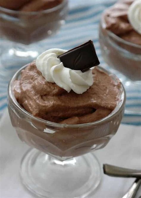 Chocolate-Whipped Cream Mousse
