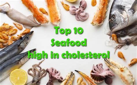 Cholesterol In Seafood Chart