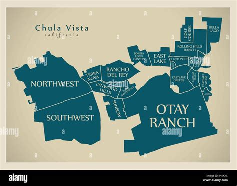 Chula Vista Metro Map