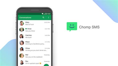 Chomp SMS app