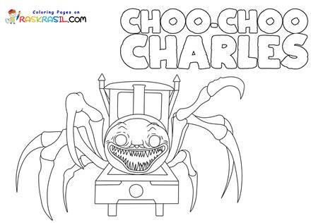 Choo Choo Charles Coloring Pages