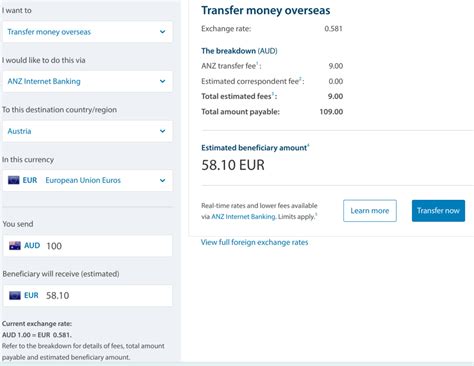 Choose Transfer Options